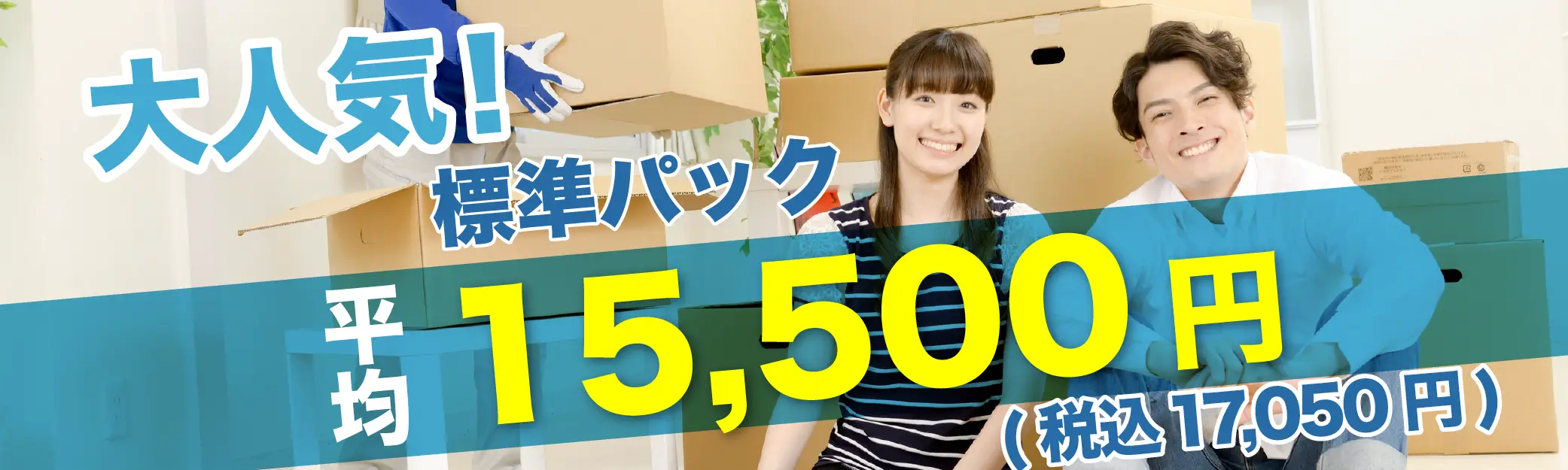 平均15,500円(税込17,050円) 大人気 標準パック